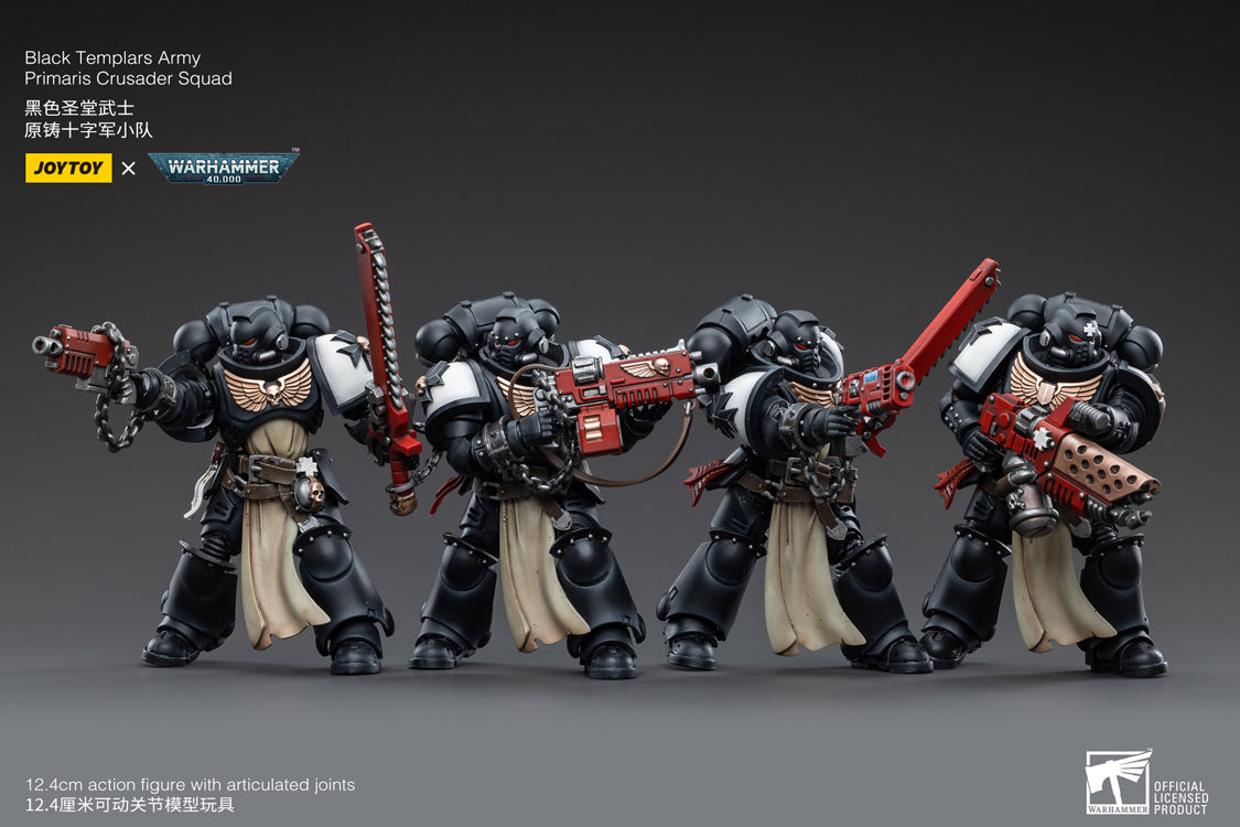 JoyToy: Black Templars Primaris Crusader Squad - 黑暗聖堂武士原鑄十字軍小隊