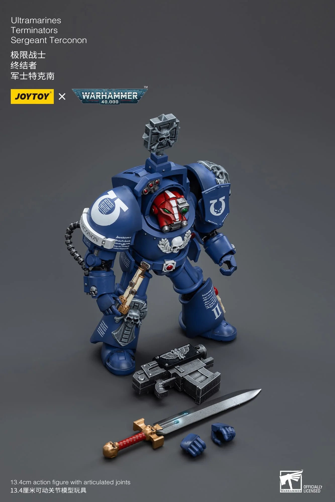 JoyToy: Ultramarines - Terminators - Sergeant Terconon - 极限战士 - 终结者 - 军士特克南