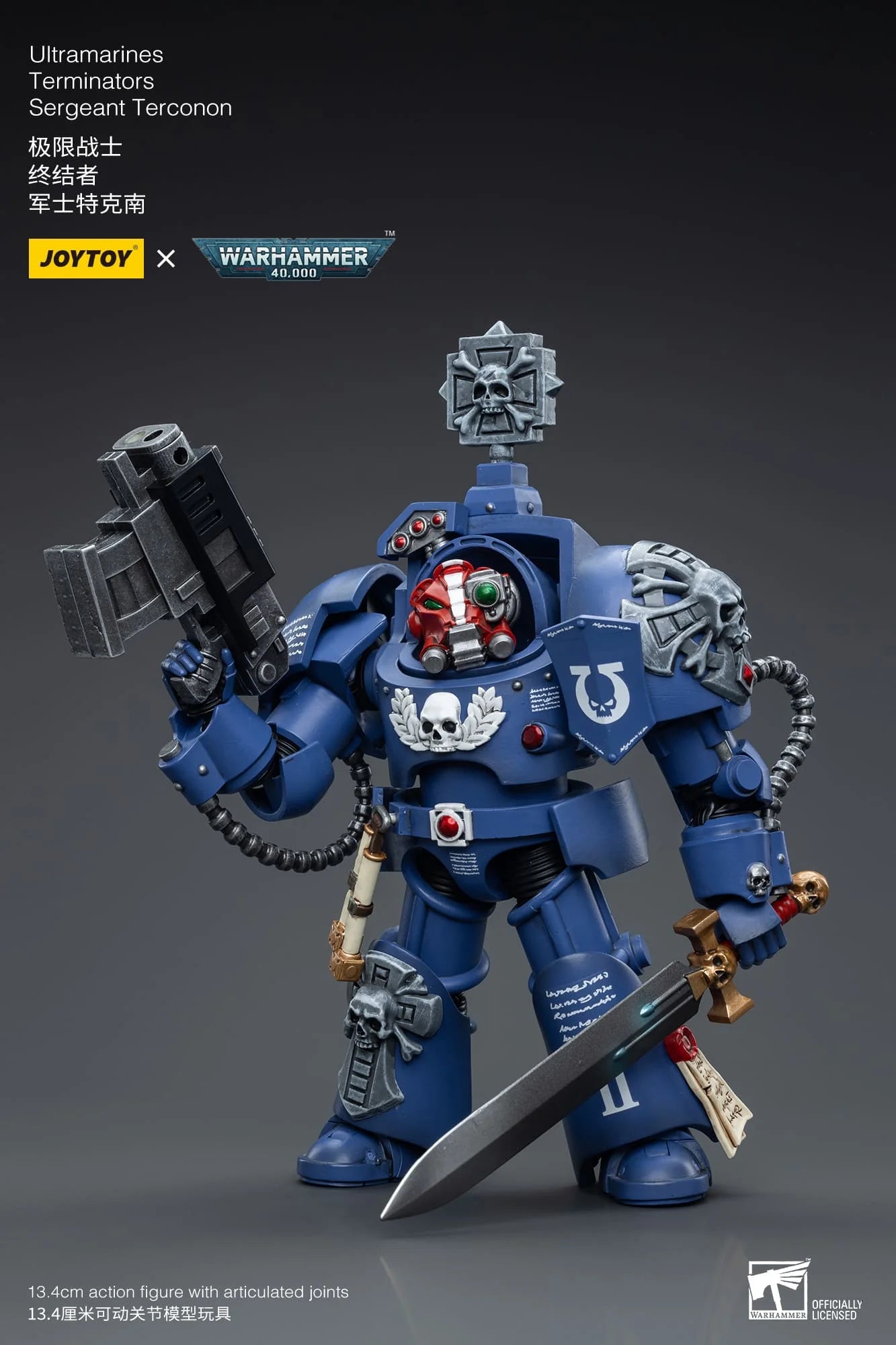 JoyToy: Ultramarines - Terminators - Sergeant Terconon - 极限战士 - 终结者 - 军士特克南