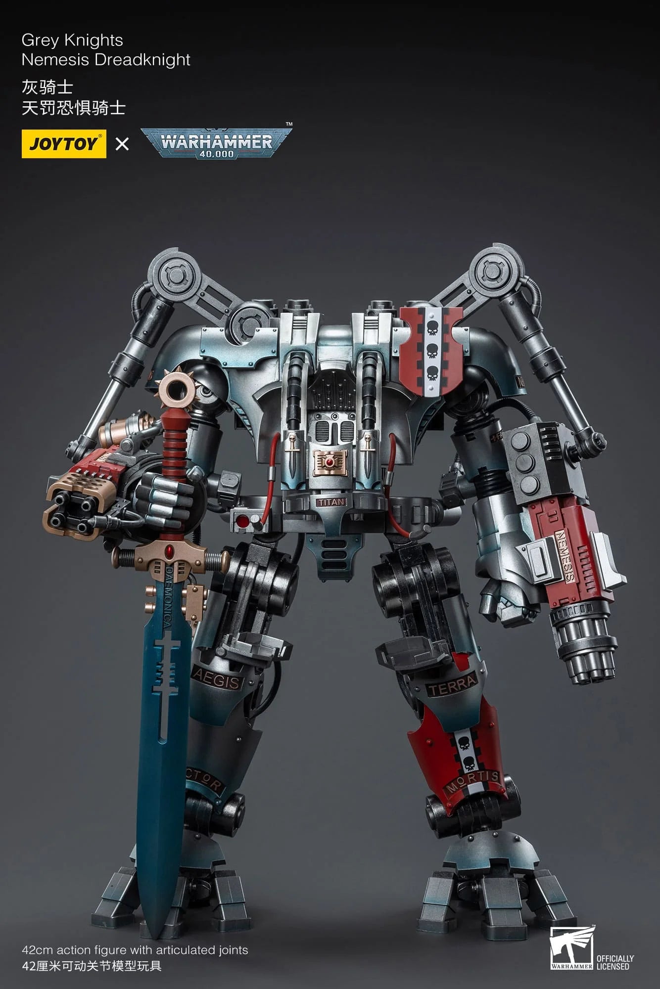 JoyToy: Grey Knights - Nemesis Dreadknight - 灰骑士 - 天罚恐惧骑士