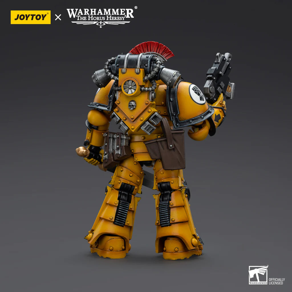 JoyToy: Imperial Fists - Legion MkIII Tactical Squad - Sergeant with Power Sword - 帝国之拳 - MkIII军团战术小队 - 装备动力剑的军士