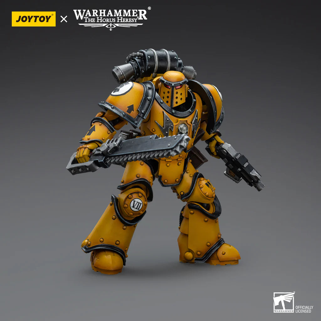 JoyToy: Imperial Fists - Legion MkIII Despoiler Squad - Legion Despoiler with Chainsword - 帝国之拳 - MkIII军团掠夺者小队 - 装备链锯剑的掠夺者军团