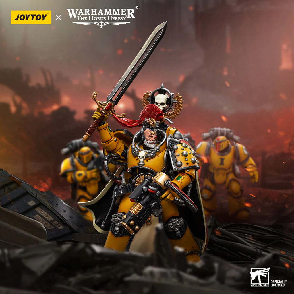 JoyToy: Imperial Fists - Legion Praetor with Power Sword - 帝國之拳 執政官 - 裝備動力劍的軍團執行官