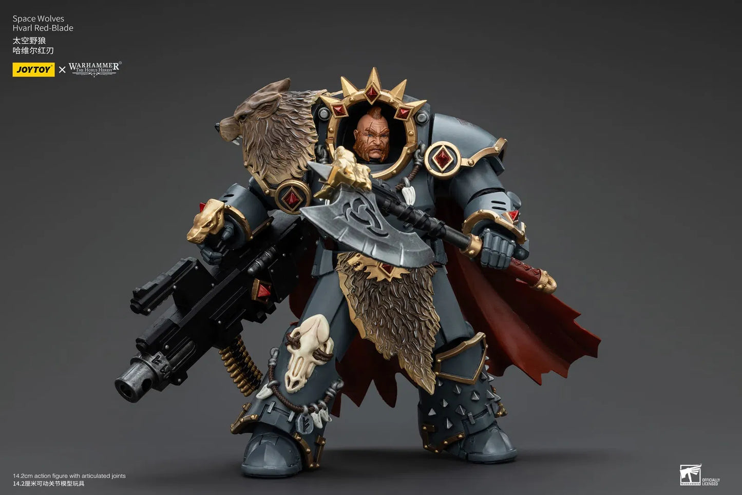 Space Wolves - Hvarl Red-Blade- 太空野狼 - 哈維爾紅刃