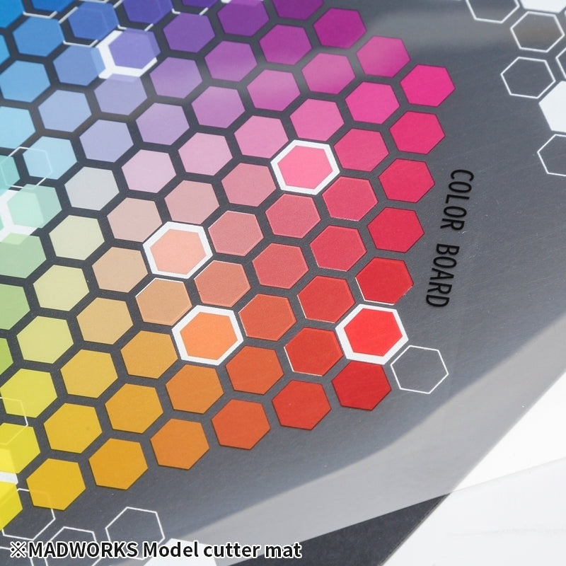Madworks: A3 Cutting Mat With Patented Color Picker - MAD模型專用切割墊A3配色方案專利
