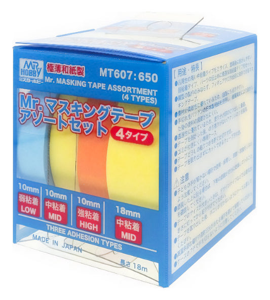 MT607 - Mr.Masking Tape Assorted Set (4 Type) - GSI/Mr.紙膠帶套組(4種類)