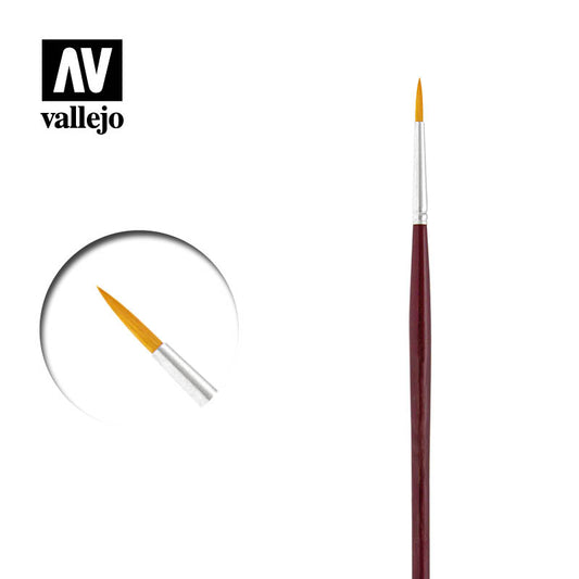 筆刷 Brush - P54001 - 塑膠纖維圓形畫筆 1 號 Round Toray Brush No.1
