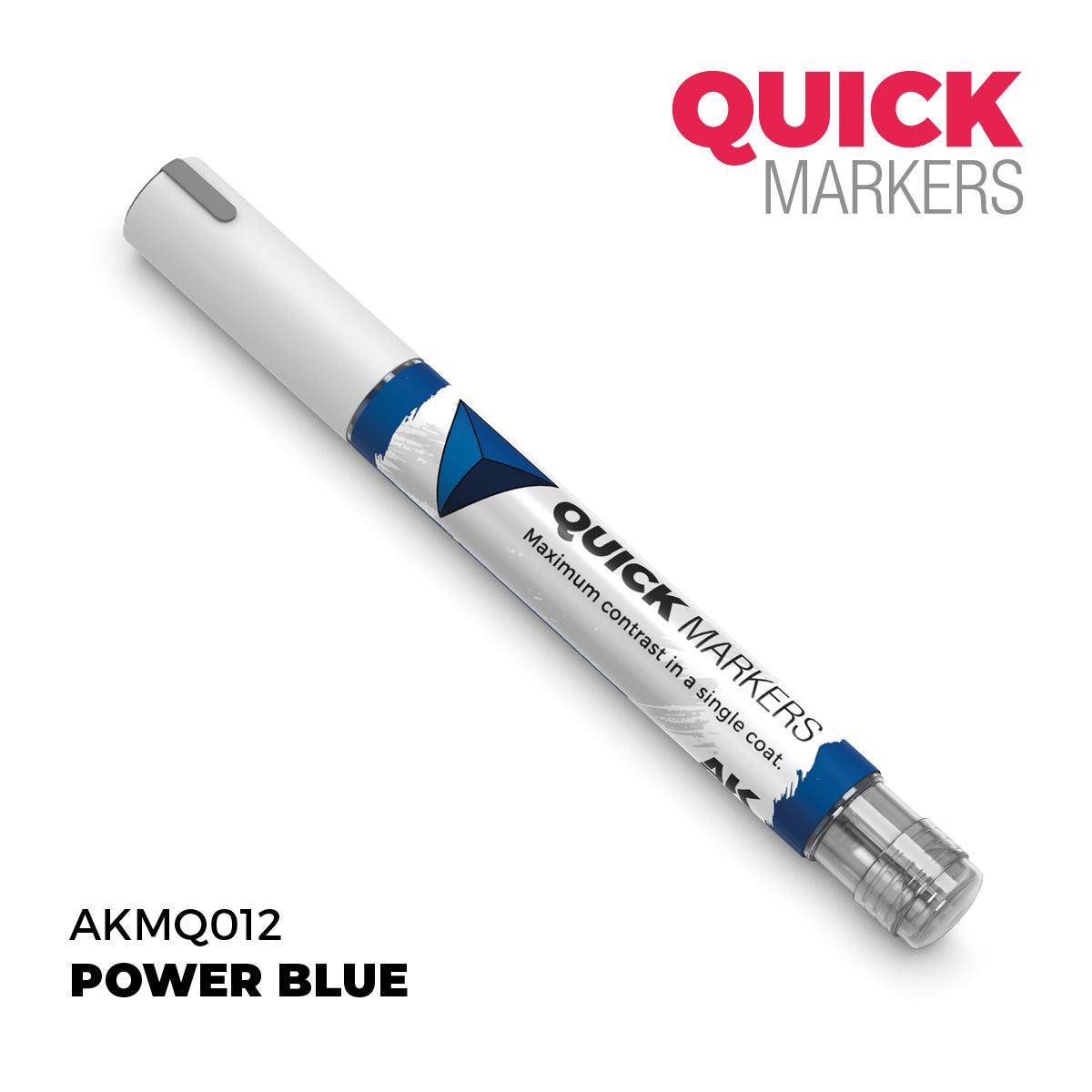 AKMQ012 - AK Quick Marker - Power Blue - 能量藍色