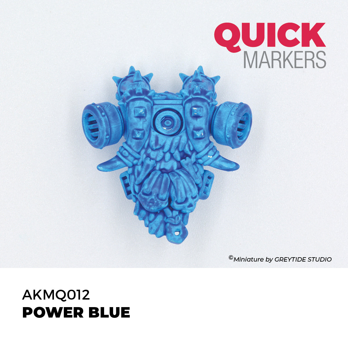 AKMQ012 - AK Quick Marker - Power Blue - 能量藍色
