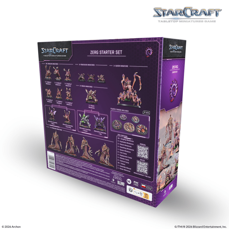 STARCRAFT® Zerg Starter Set - 星海爭霸 蟲族 起手包