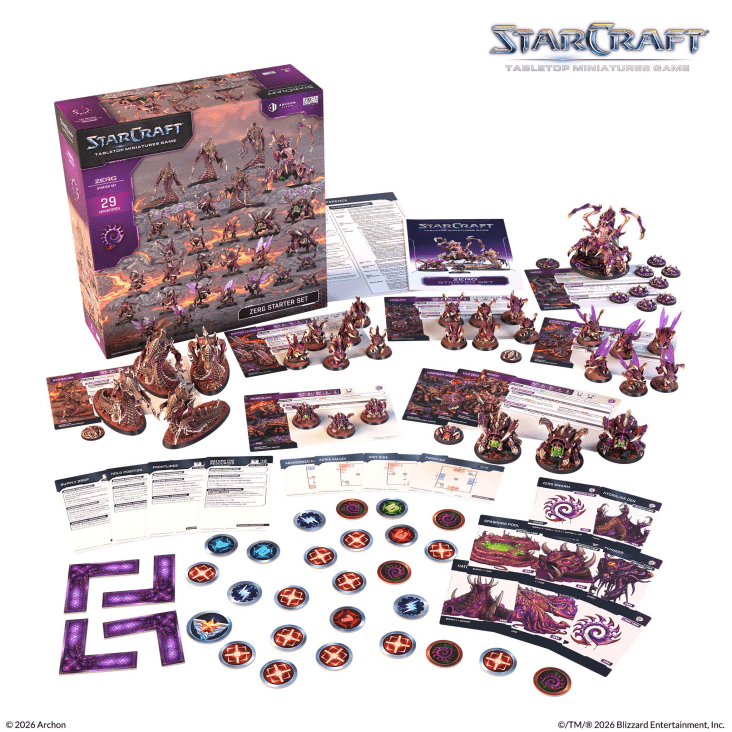 STARCRAFT® Zerg Starter Set - 星海爭霸 蟲族 起手包