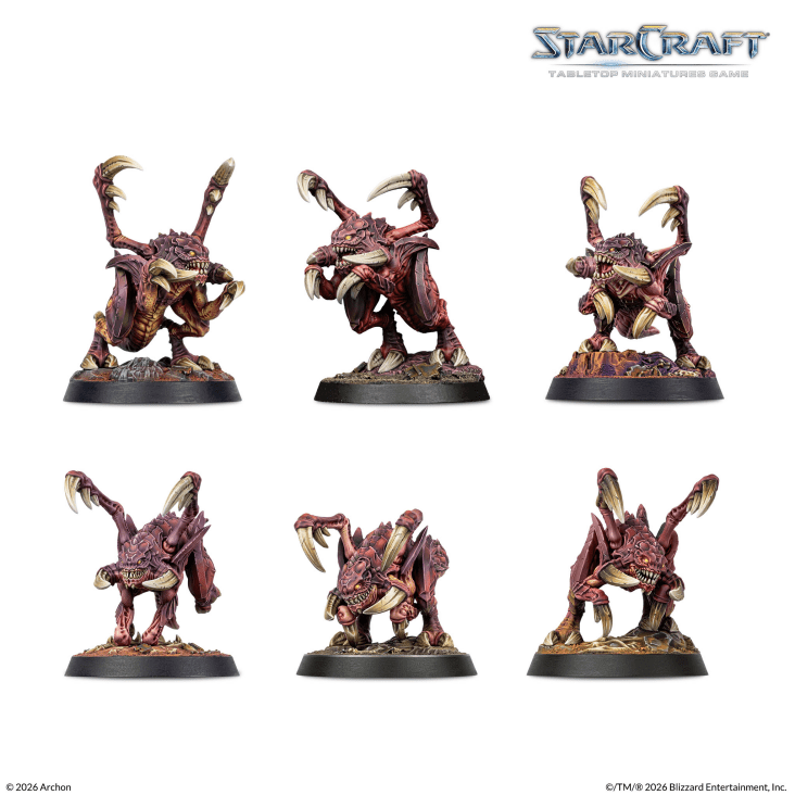 STARCRAFT® Zerg Starter Set - 星海爭霸 蟲族 起手包