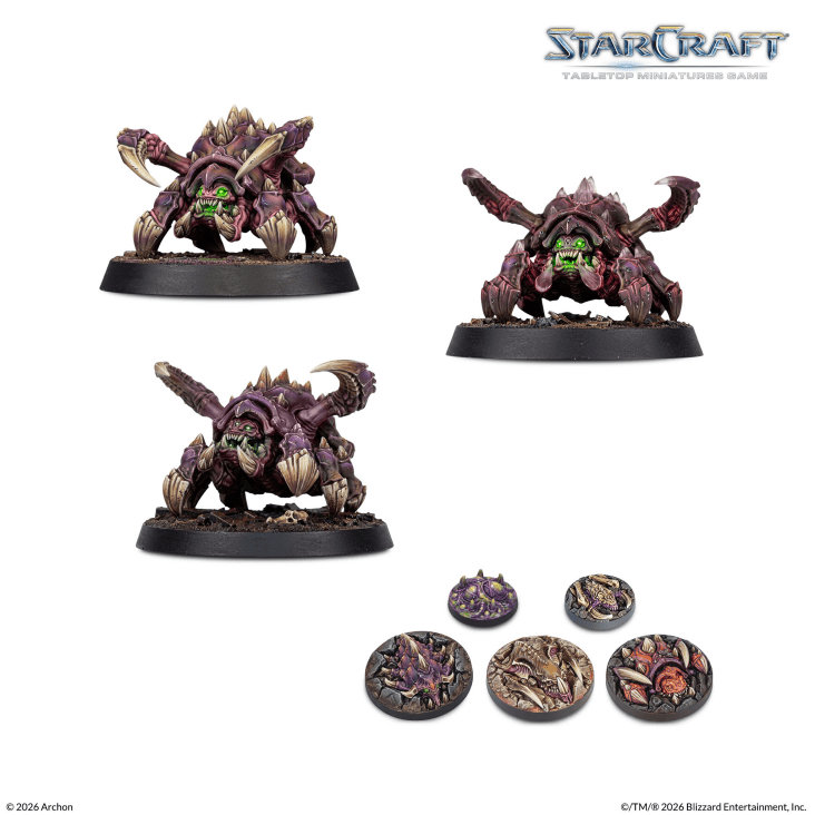 STARCRAFT® Zerg Starter Set - 星海爭霸 蟲族 起手包