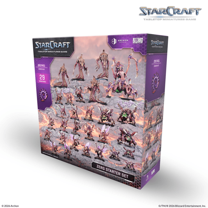 STARCRAFT® Zerg Starter Set - 星海爭霸 蟲族 起手包