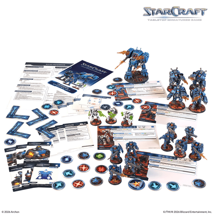 STARCRAFT® Terran Starter Set - 星海爭霸 人族 起手包