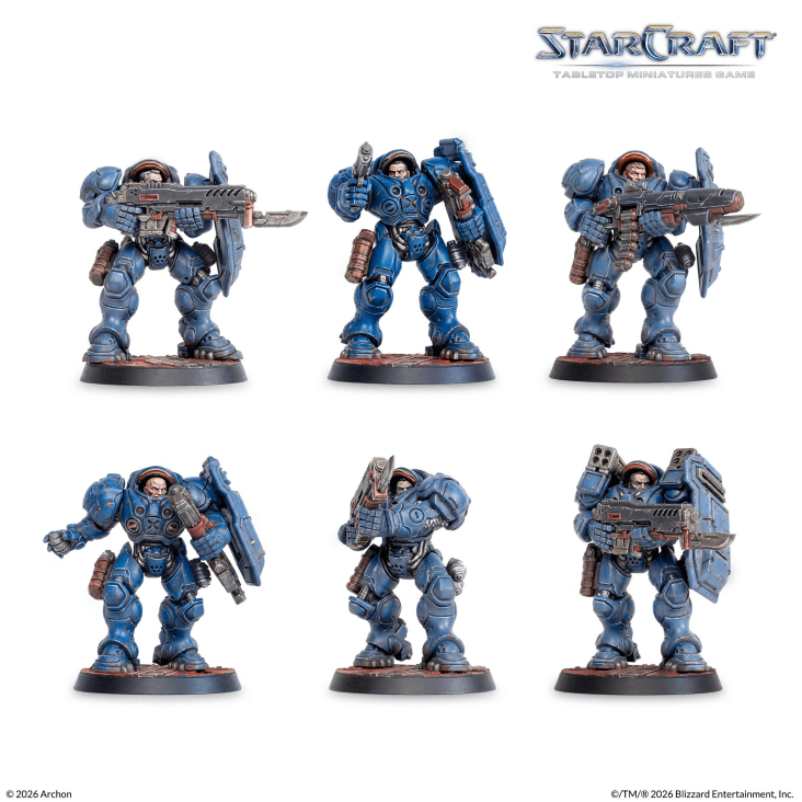 STARCRAFT® Terran Starter Set - 星海爭霸 人族 起手包