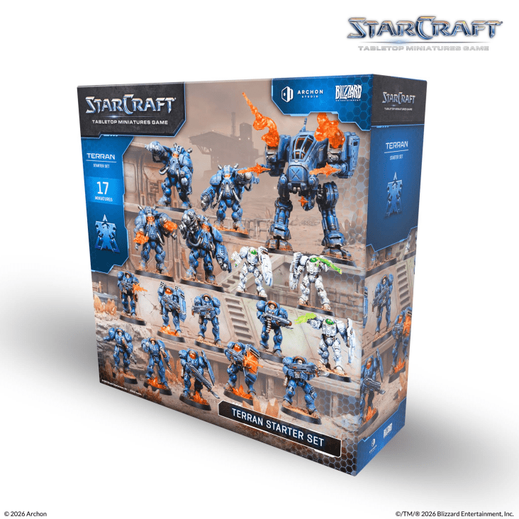 STARCRAFT® Terran Starter Set - 星海爭霸 人族 起手包