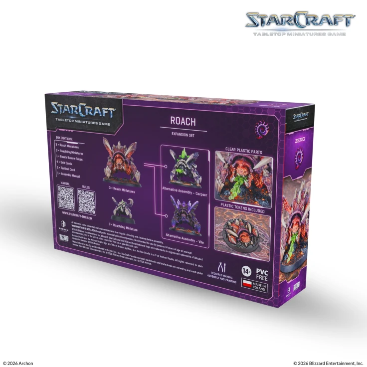 StarCraft® Roach - Zerg - 星海爭霸 蟲族 蟑螂