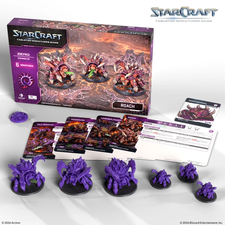 StarCraft® Roach - Zerg - 星海爭霸 蟲族 蟑螂