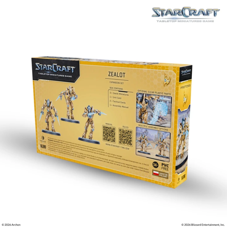 StarCraft® Zealot - Protoss - 星海爭霸 神族 狂戰士