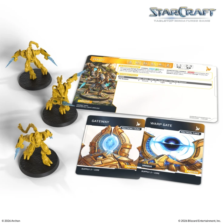 StarCraft® Zealot - Protoss - 星海爭霸 神族 狂戰士