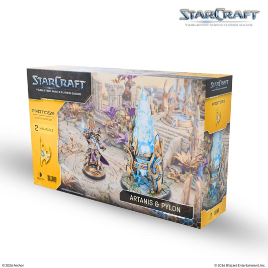 StarCraft® Artanis & Pylon - Protoss - 星海爭霸 神族 亞坦尼斯 & 水晶塔