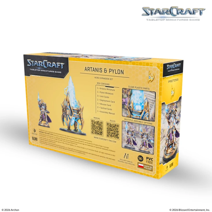 StarCraft® Artanis & Pylon - Protoss - 星海爭霸 神族 亞坦尼斯 & 水晶塔
