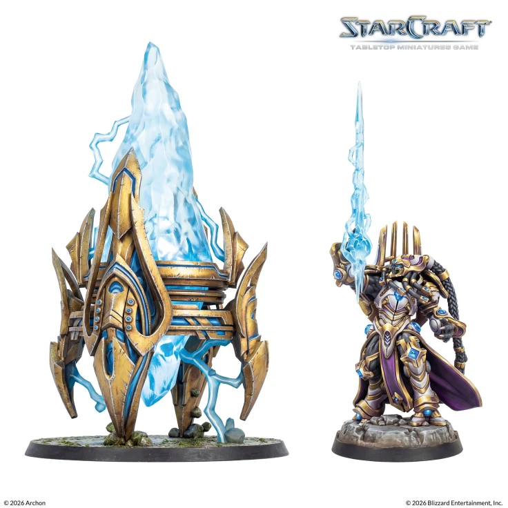StarCraft® Artanis & Pylon - Protoss - 星海爭霸 神族 亞坦尼斯 & 水晶塔
