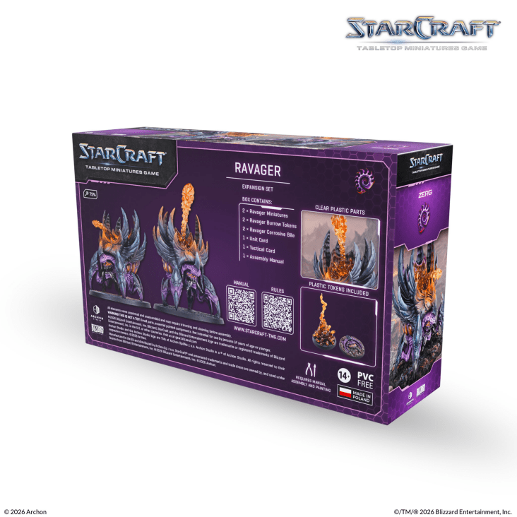 STARCRAFT® Ravager - Zerg - Expansion Set - 星海爭霸 蟲族 破壞者 - 擴充套組