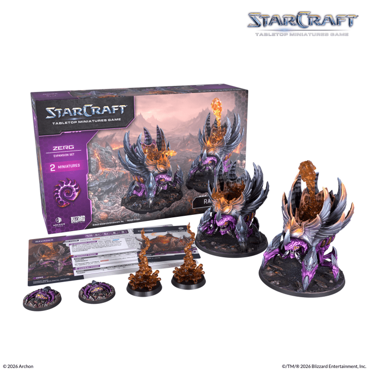 STARCRAFT® Ravager - Zerg - Expansion Set - 星海爭霸 蟲族 破壞者 - 擴充套組