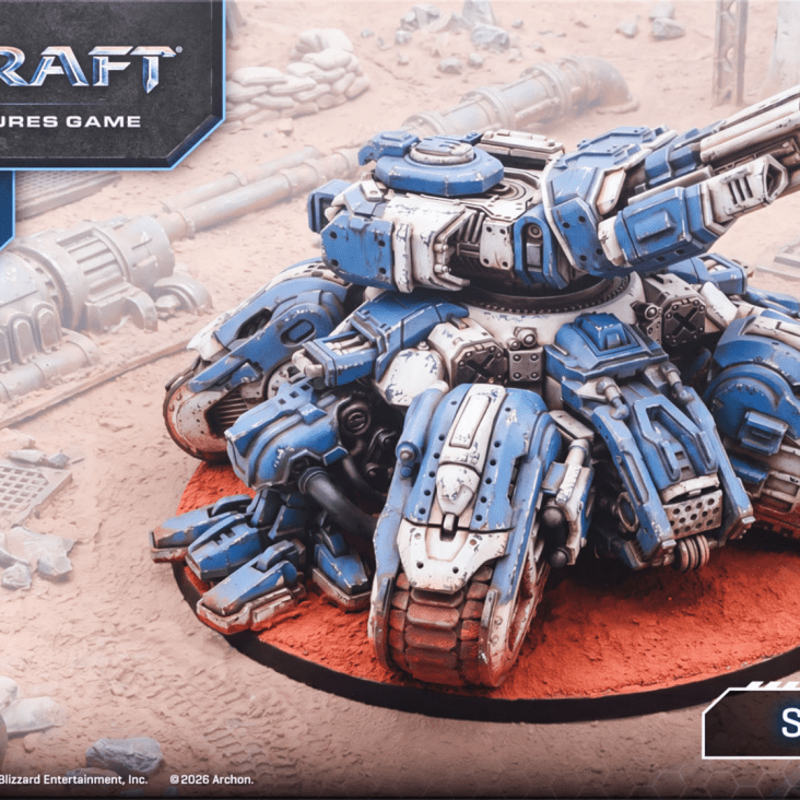 STARCRAFT® Siege Tank - Terran - Expansion Set - 星海爭霸 人族 攻城坦克 - 擴充套組