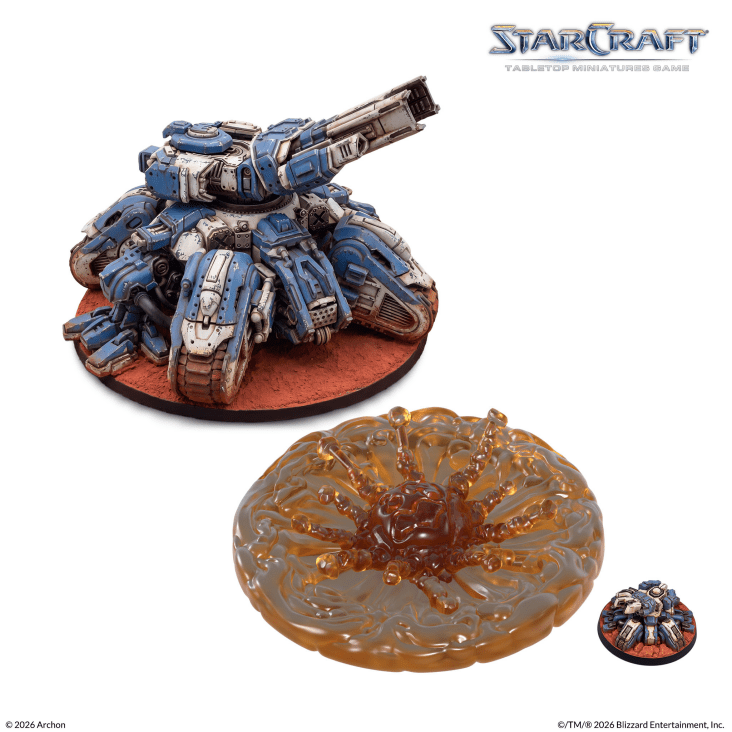 STARCRAFT® Siege Tank - Terran - Expansion Set - 星海爭霸 人族 攻城坦克 - 擴充套組