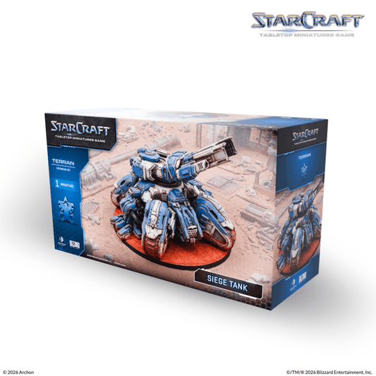 StarCraft® Siege Tank - Terran - Expansion Set - 星海爭霸 人族 攻城坦克 - 擴充套組