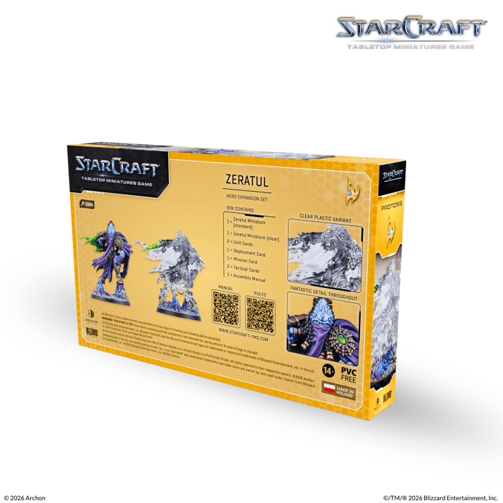 STARCRAFT® Zeratul - Protoss - Hero Expansion Set - 星海爭霸 神族 澤拉圖 - 英雄擴充套組