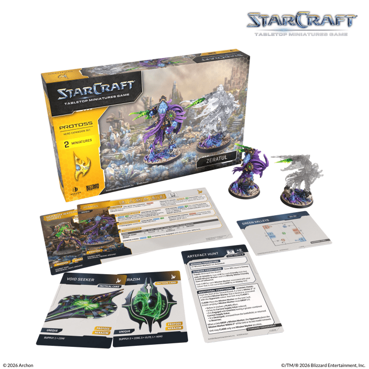 STARCRAFT® Zeratul - Protoss - Hero Expansion Set - 星海爭霸 神族 澤拉圖 - 英雄擴充套組