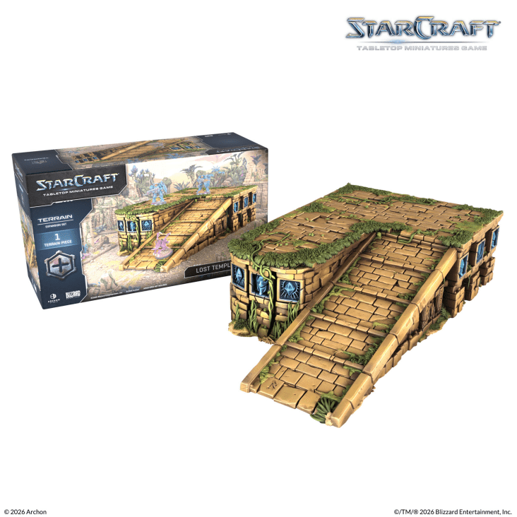 STARCRAFT® Lost Temple Ramp - Terrain Expansion Set - 星海爭霸 失落神廟斜坡 - 地形擴充套組