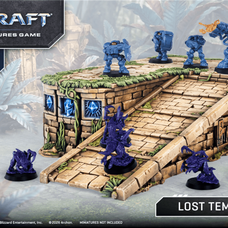 STARCRAFT® Lost Temple Ramp - Terrain Expansion Set - 星海爭霸 失落神廟斜坡 - 地形擴充套組
