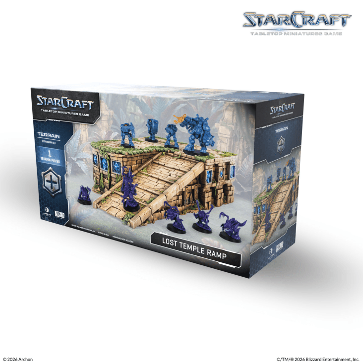 STARCRAFT® Lost Temple Ramp - Terrain Expansion Set - 星海爭霸 失落神廟斜坡 - 地形擴充套組
