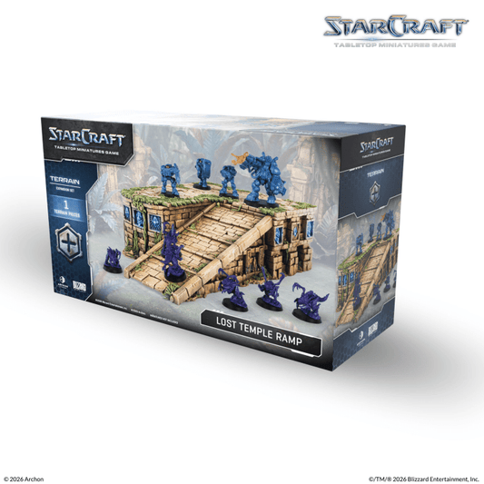 StarCraft® Lost Temple Ramp - Terrain Expansion Set - 星海爭霸 失落神廟斜坡 - 地形擴充套組