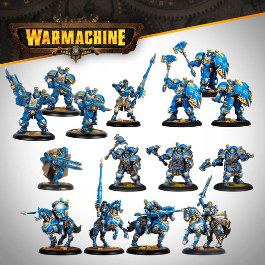 Warmachine-戰爭機甲: Cygnar Storm Legion Auxiliary Expansion