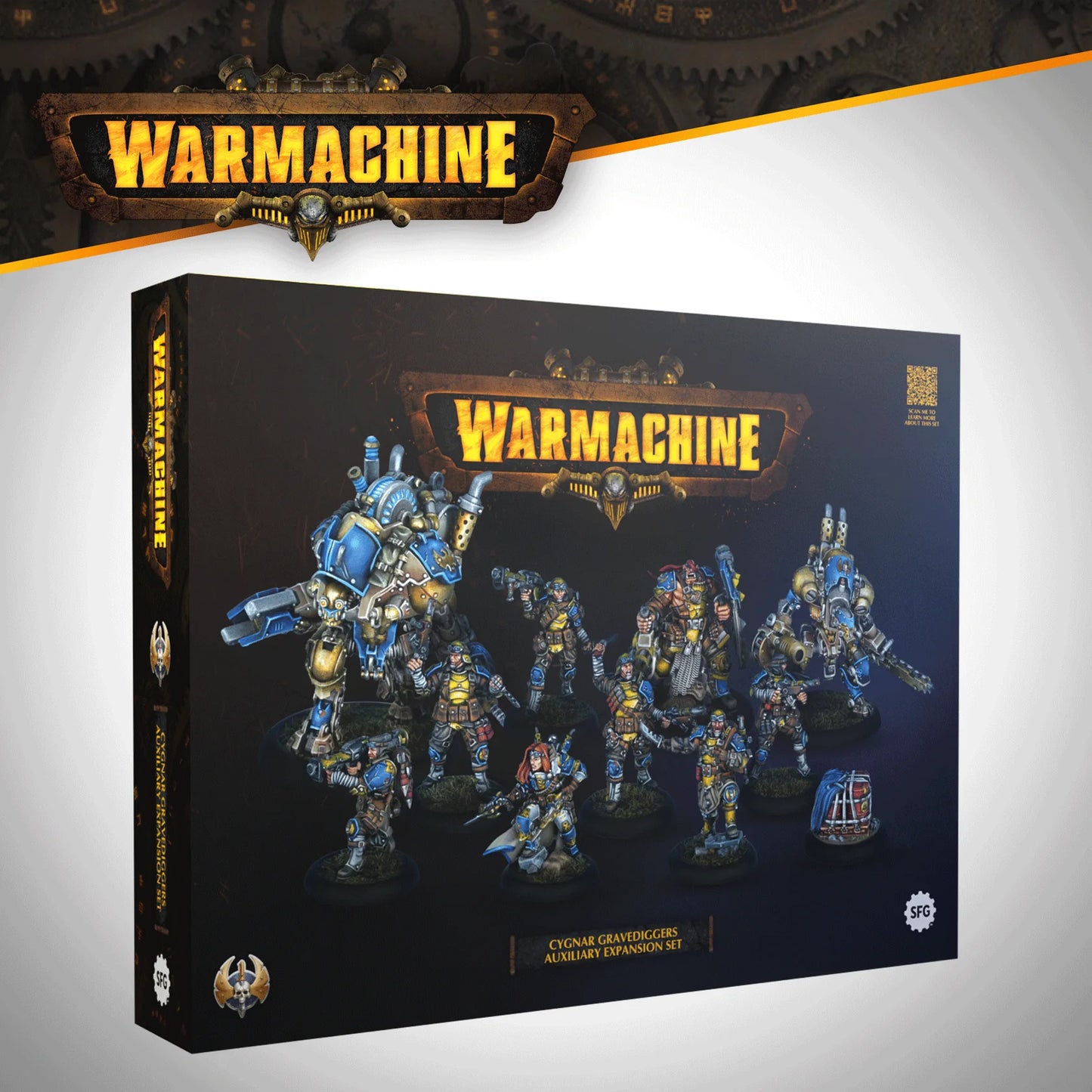 Warmachine-戰爭機甲: Cygnar Gravediggers Auxiliary Expansion