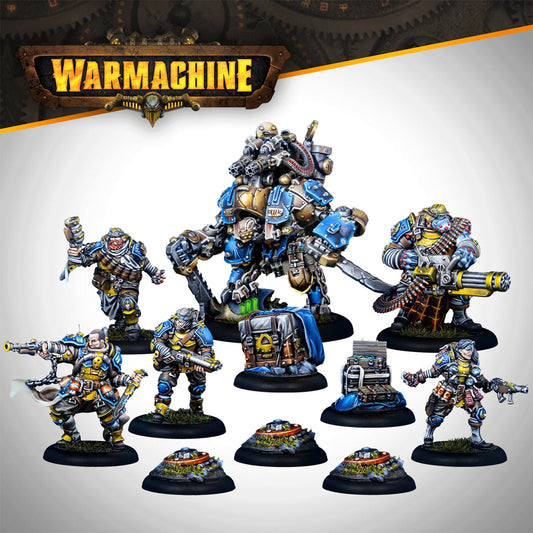 Warmachine-戰爭機甲: Cygnar Gravediggers Command Starter