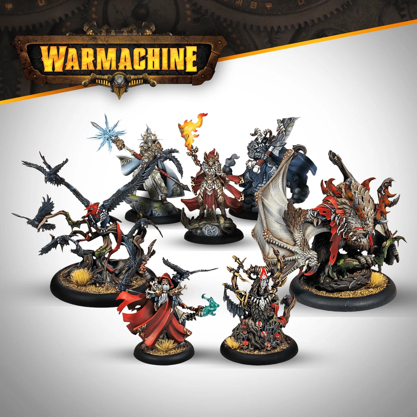 Warmachine-戰爭機甲: Khador Old Umbrey Command Starter