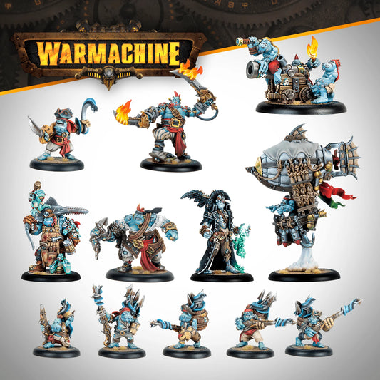 Warmachine-戰爭機甲: Southern Kriels Brineblood Marauders Auxiliary Expansion