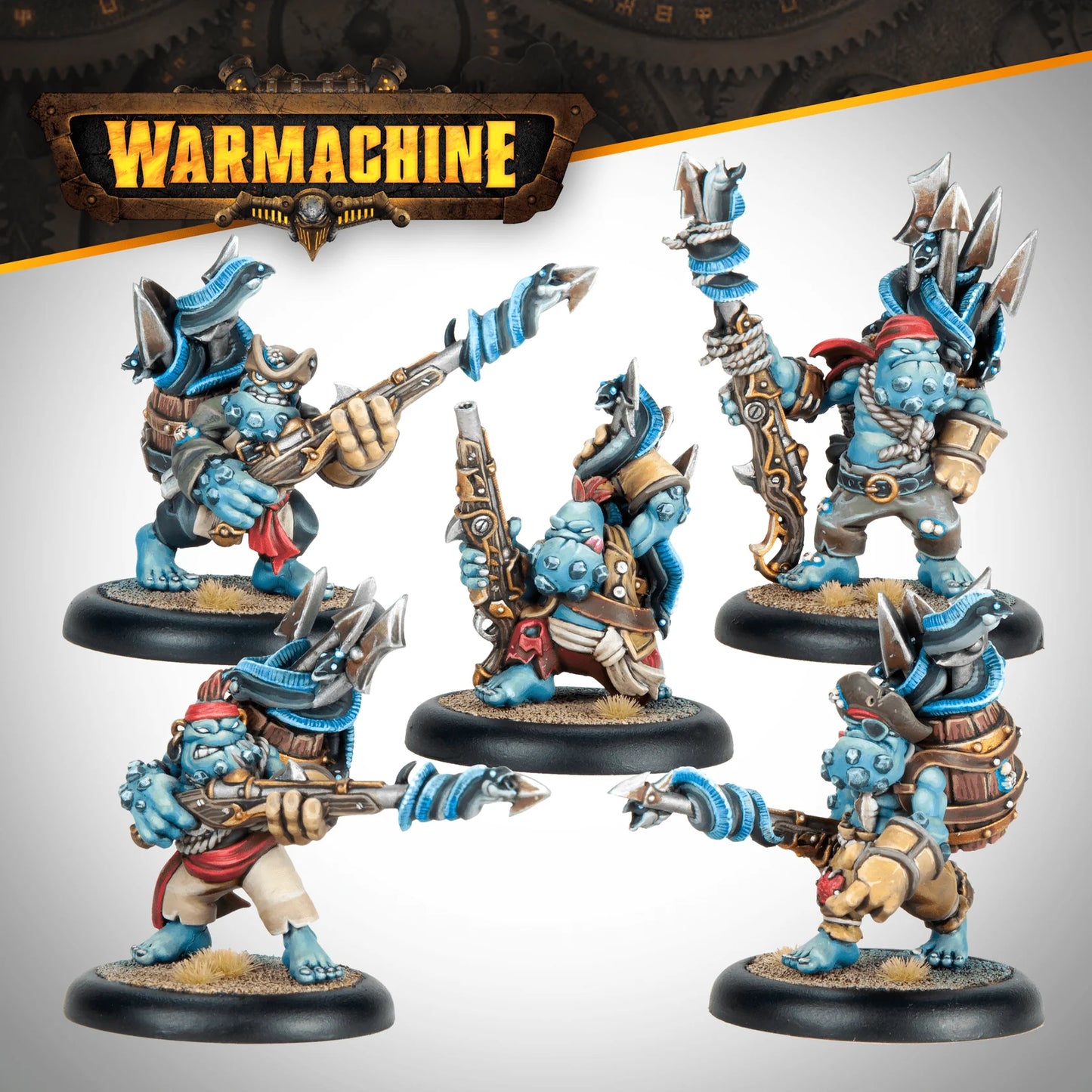 Warmachine-戰爭機甲: Southern Kriels Brineblood Marauders Auxiliary Expansion