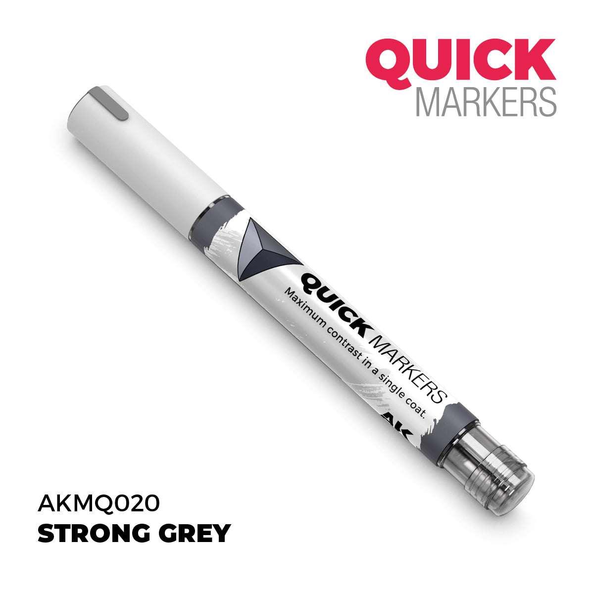 AKMQ020 - AK Quick Marker - Strong Grey - 濃灰色
