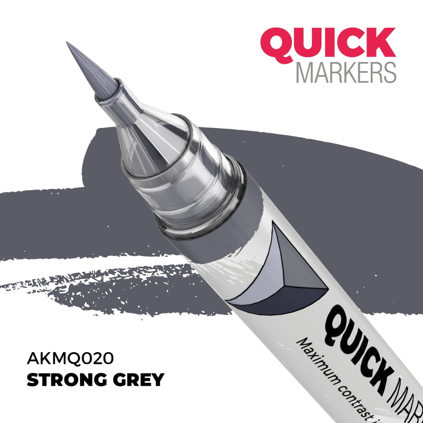 AKMQ020 - AK Quick Marker - Strong Grey - 濃灰色