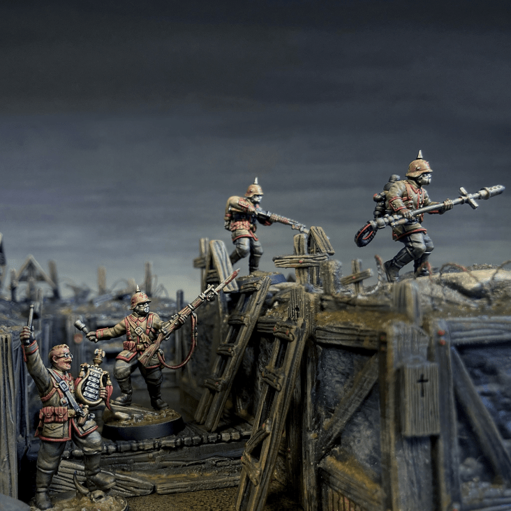 Trench Crusade: The Prussian Stosstruppen Warband - 戰壕遠征 普魯士自由邦突擊隊 戰幫