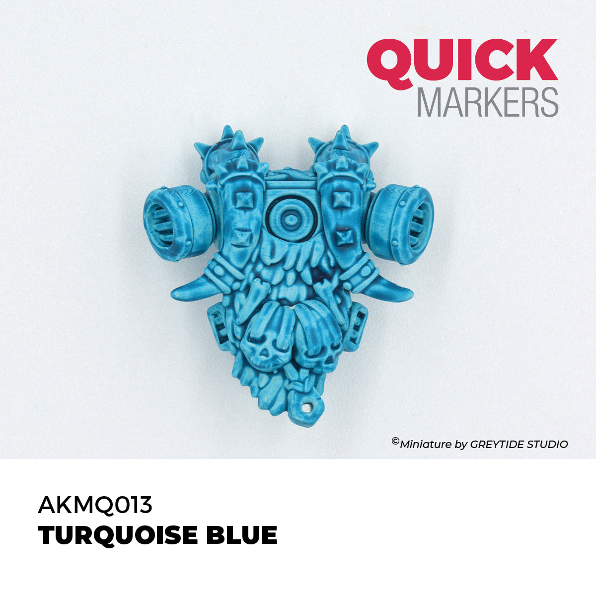 AKMQ013 - AK Quick Marker - Turquoise Blue - 綠松藍色