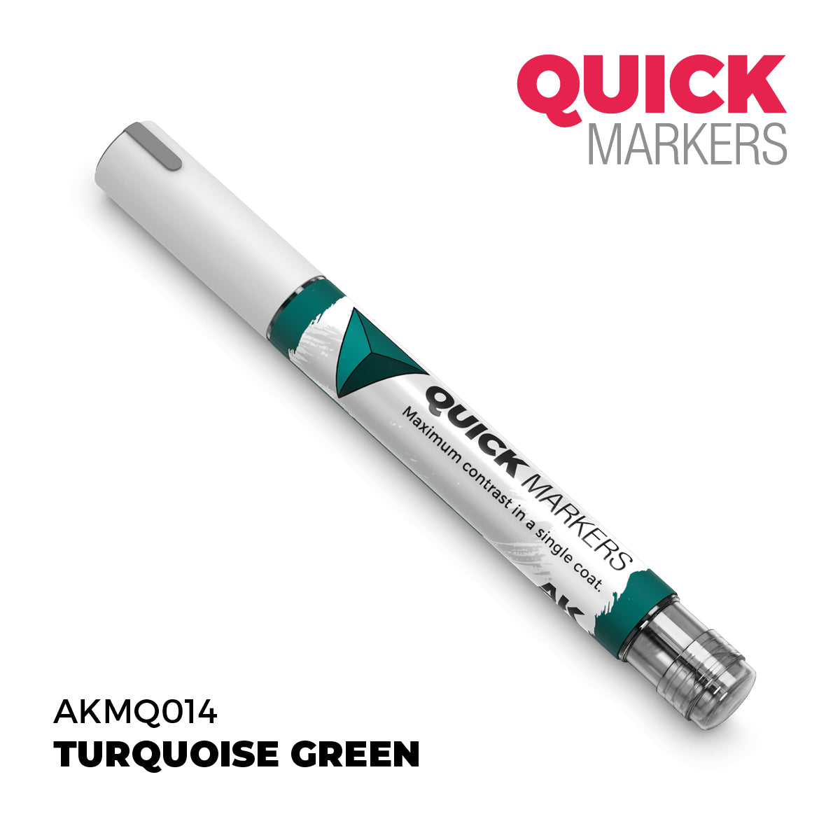 AKMQ014 - AK Quick Marker - Turquoise Green - 綠松色